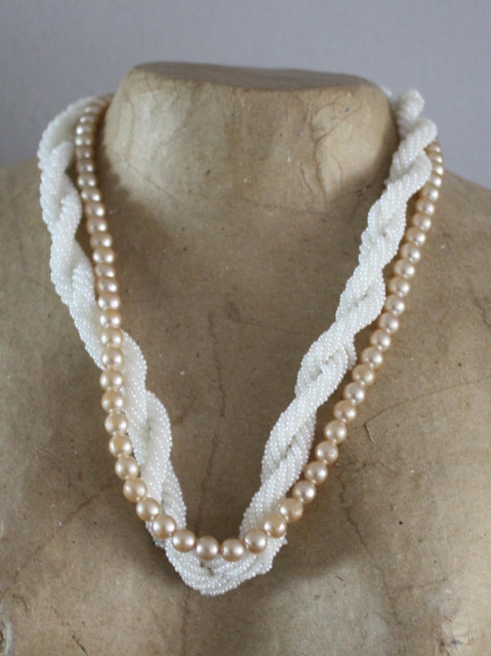 Parelketting met kralen ketting