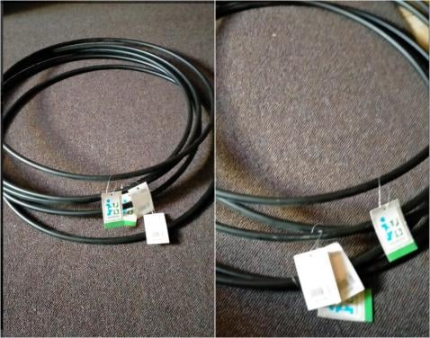 5 Metalen hobby ringen 60 cm doorsnee
