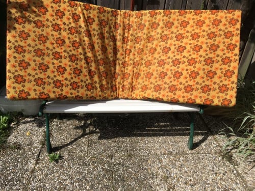 Matras jaren 70 uitvoering bijv. voor VW-camperbus