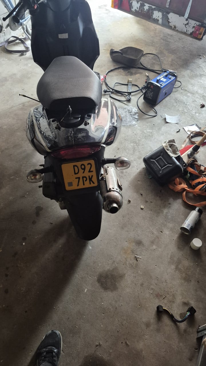 Berini scooter op knapper
