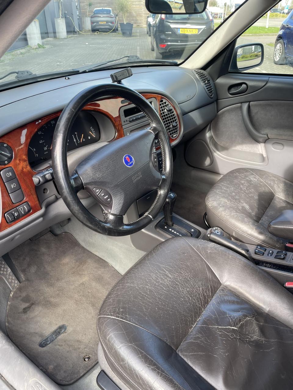 Saab 9-3 2.0 T AUT 2001 Grijs | NAP | NIEUWE APK!