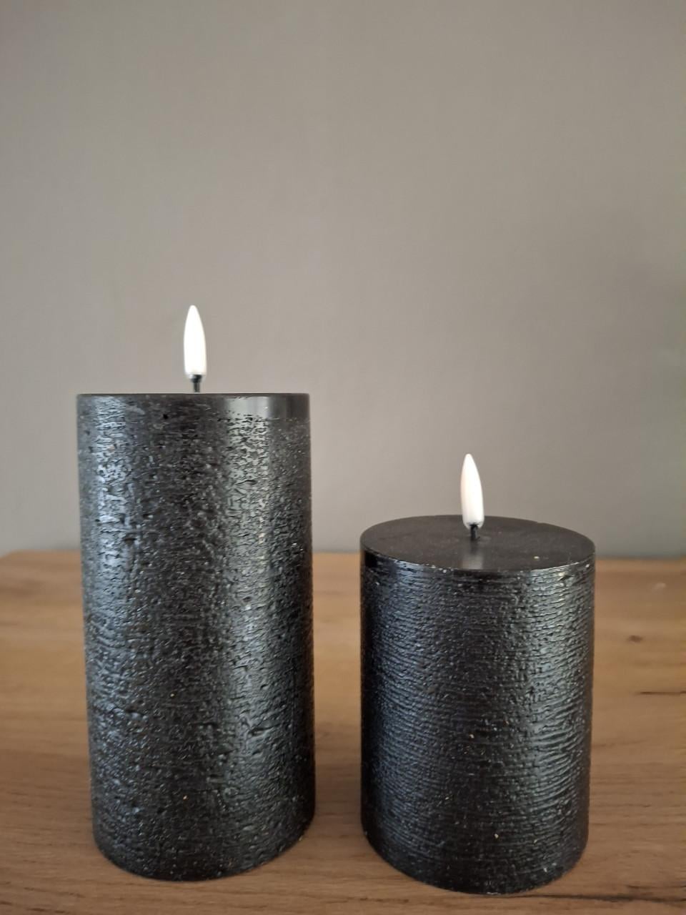 Ledkaarsen rood en zwart  van merk uyuni