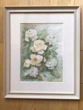 Lijst met rozenafbeelding