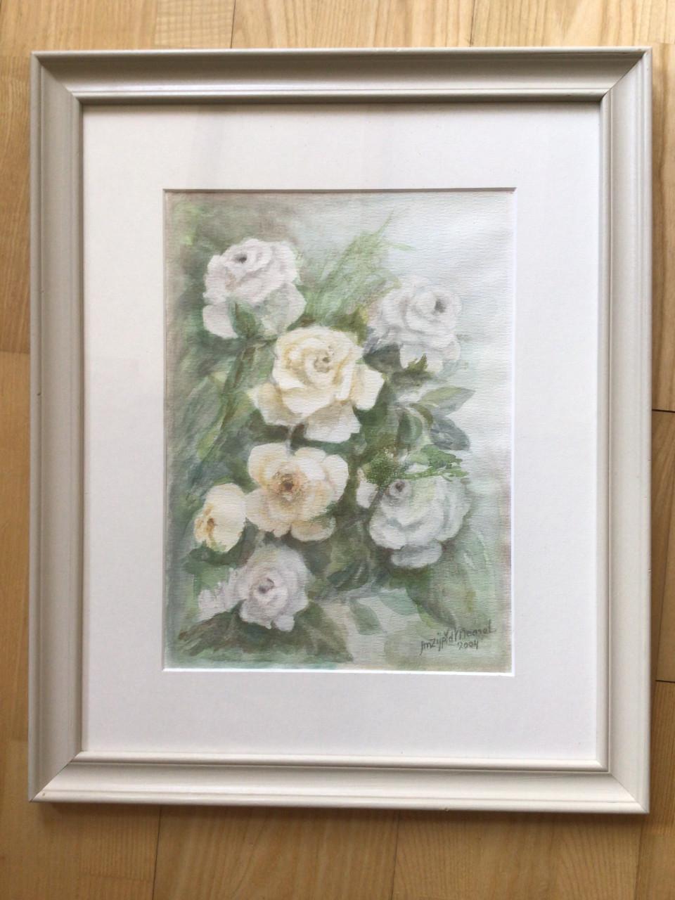 Lijst met rozenafbeelding