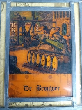 Glas inlood raamhanger