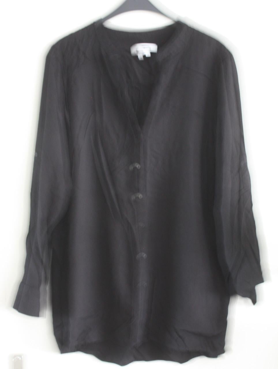 Zwarte blouse  maat 44