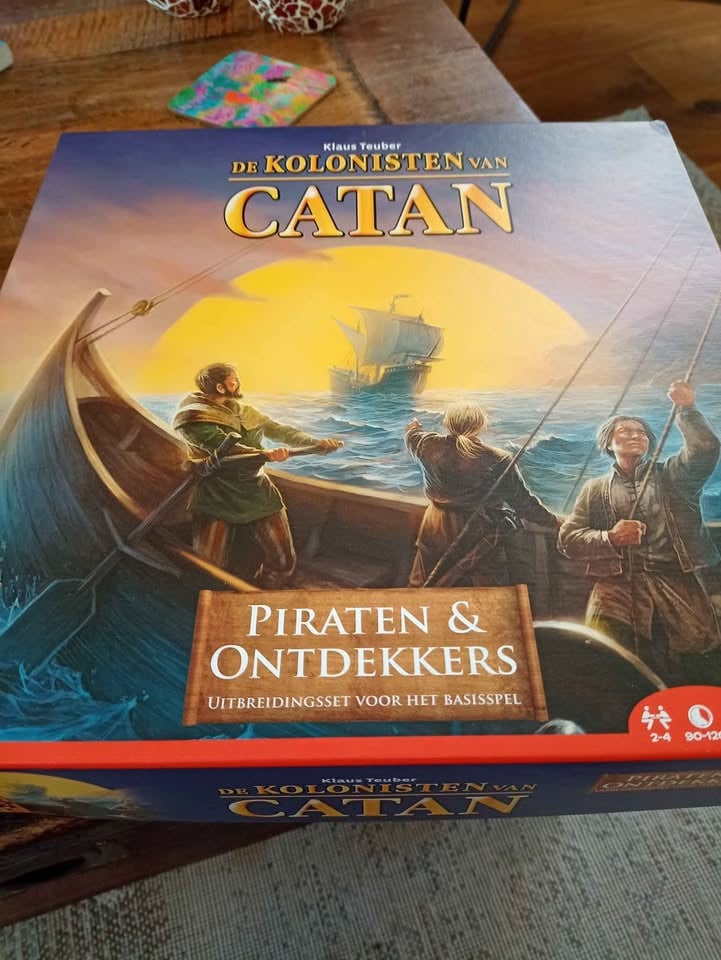 Catan piraten en ontdekkers uitbreidingsset