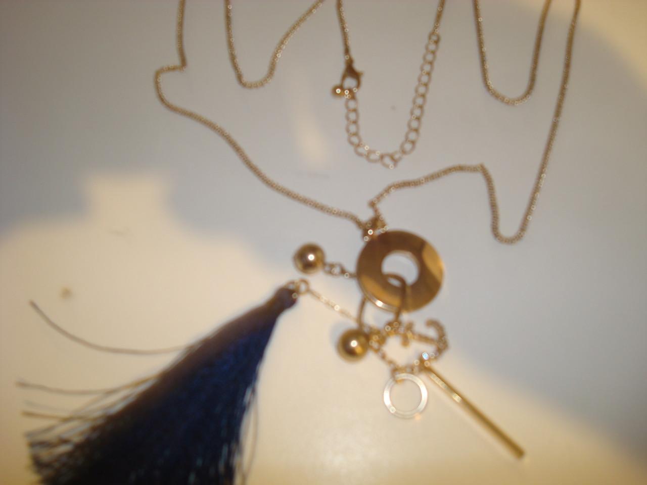 Ketting geluks goudkleur