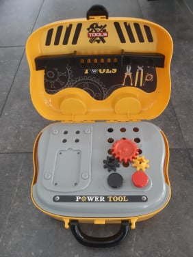 Speelgoed gereedschapskoffer
