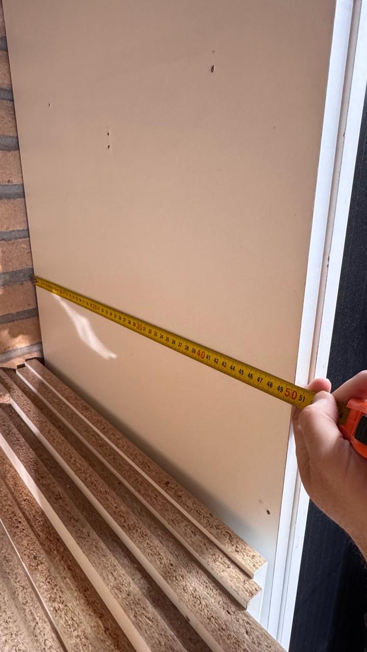 18mm spaanplaat meubelpaneel (wit), diverse maten