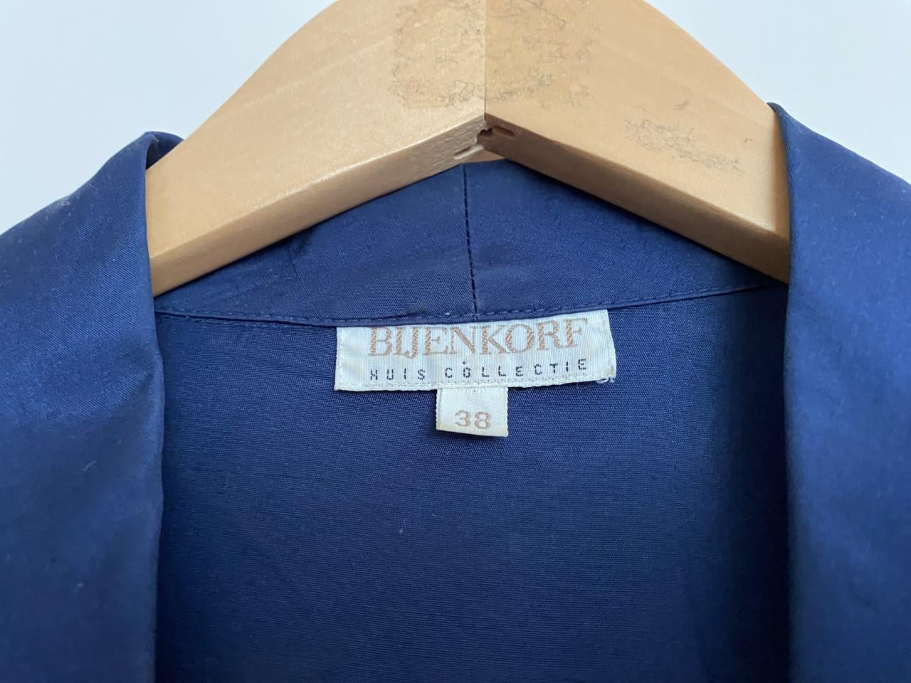 Zijden blouse Bijenkorf