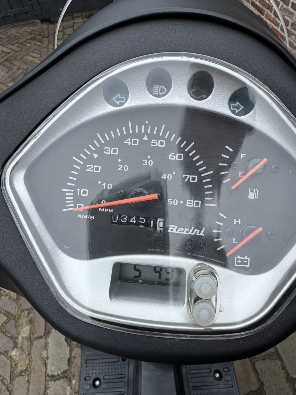Berini Scooter Napoli zwart 45km/h 2020