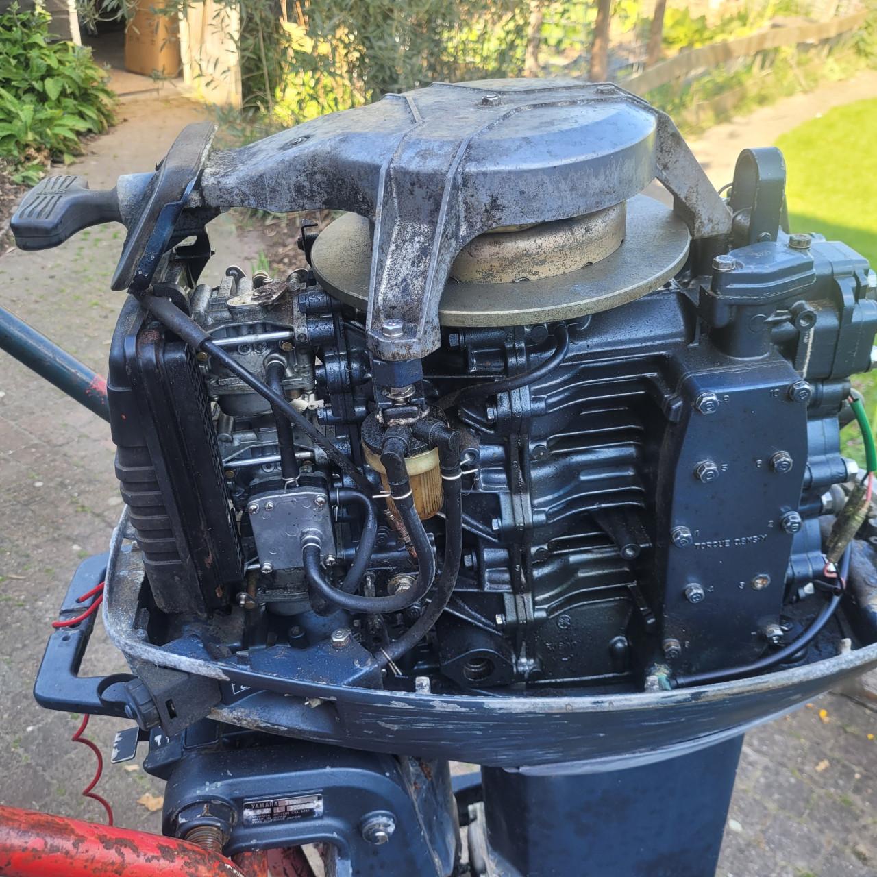 Yamaha buitenboordmotor 30pk 2takt langstaart hand st