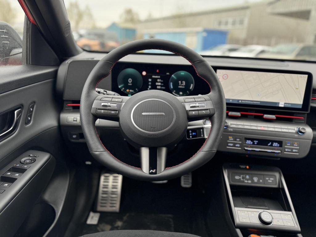 Hyundai Kona 1.6 gdi hev n line soultronic orange!