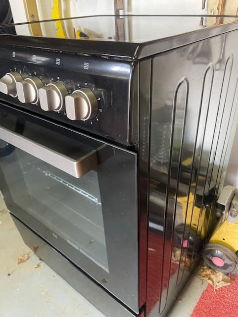 Inductiefornuis + oven ETNA 60 cm < 1jr in gebruik - GARANTIE tm 10/25