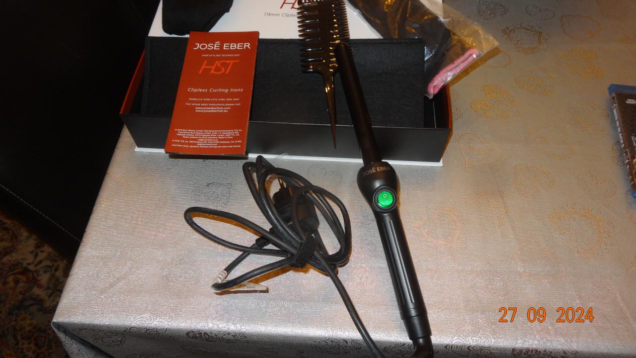 ZGAN José Eber Clipless Krultang - 19mm Zwart