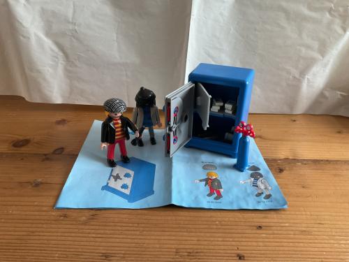 Playmobil bankrovers met kluis