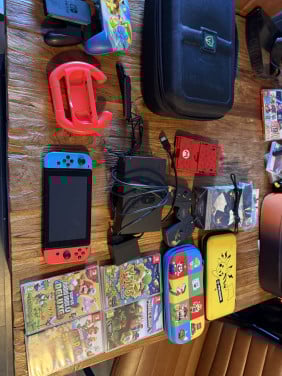 Nintendo switch met toebehoren