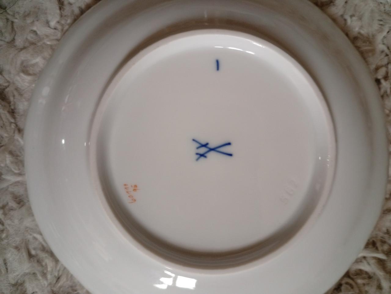 Meissen porseleinen bord