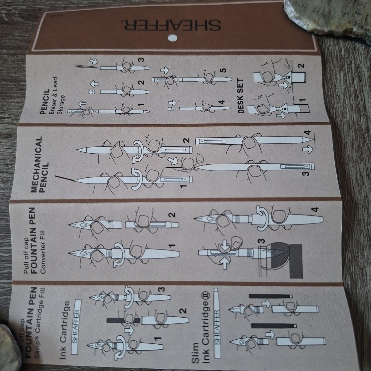 Sheaffer balpen en potlood