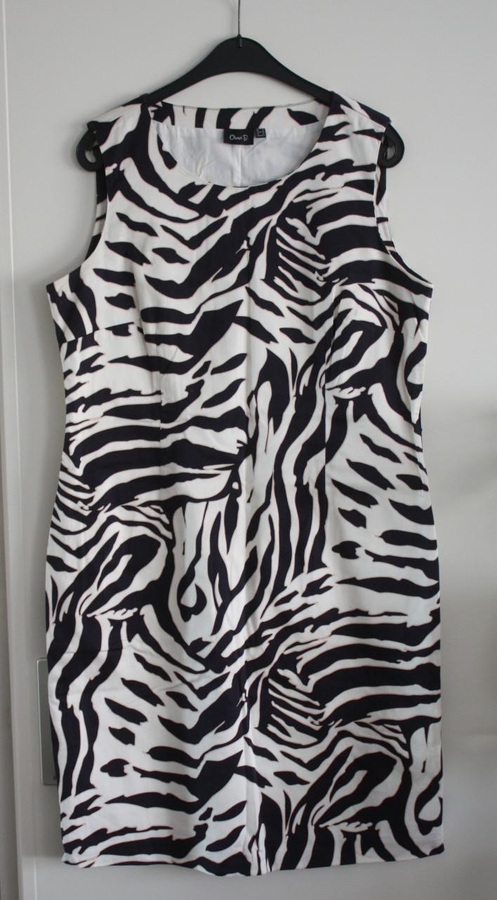 Zebra print jurk maat 44