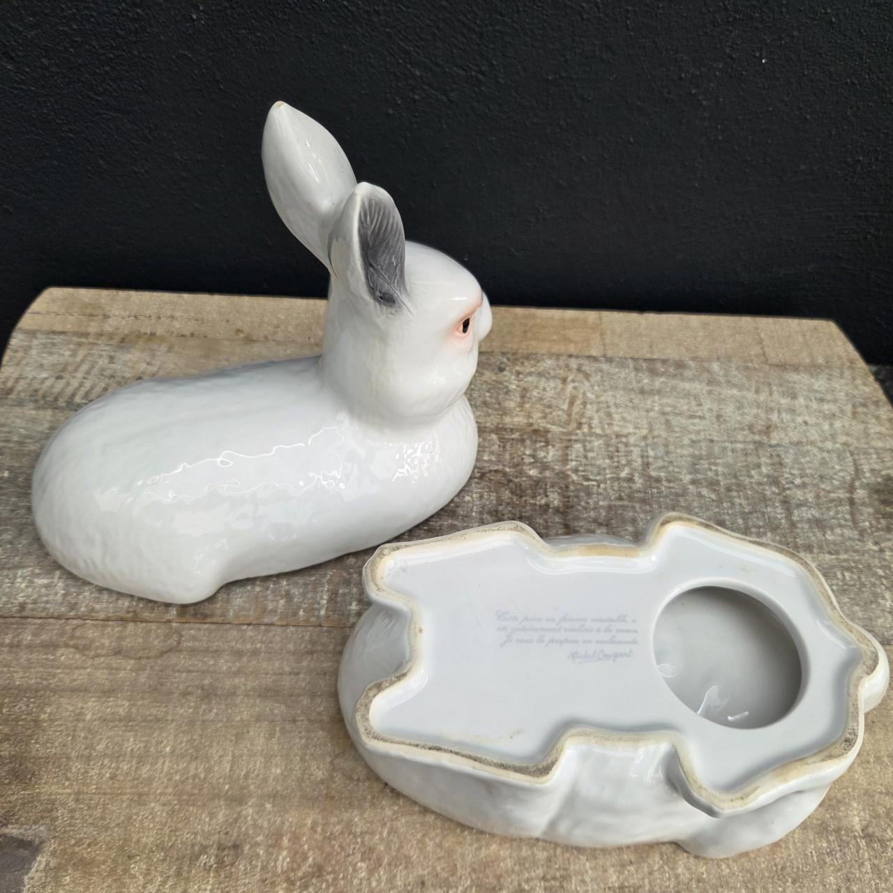 Witte poolhaas terrine van Michel Caugant