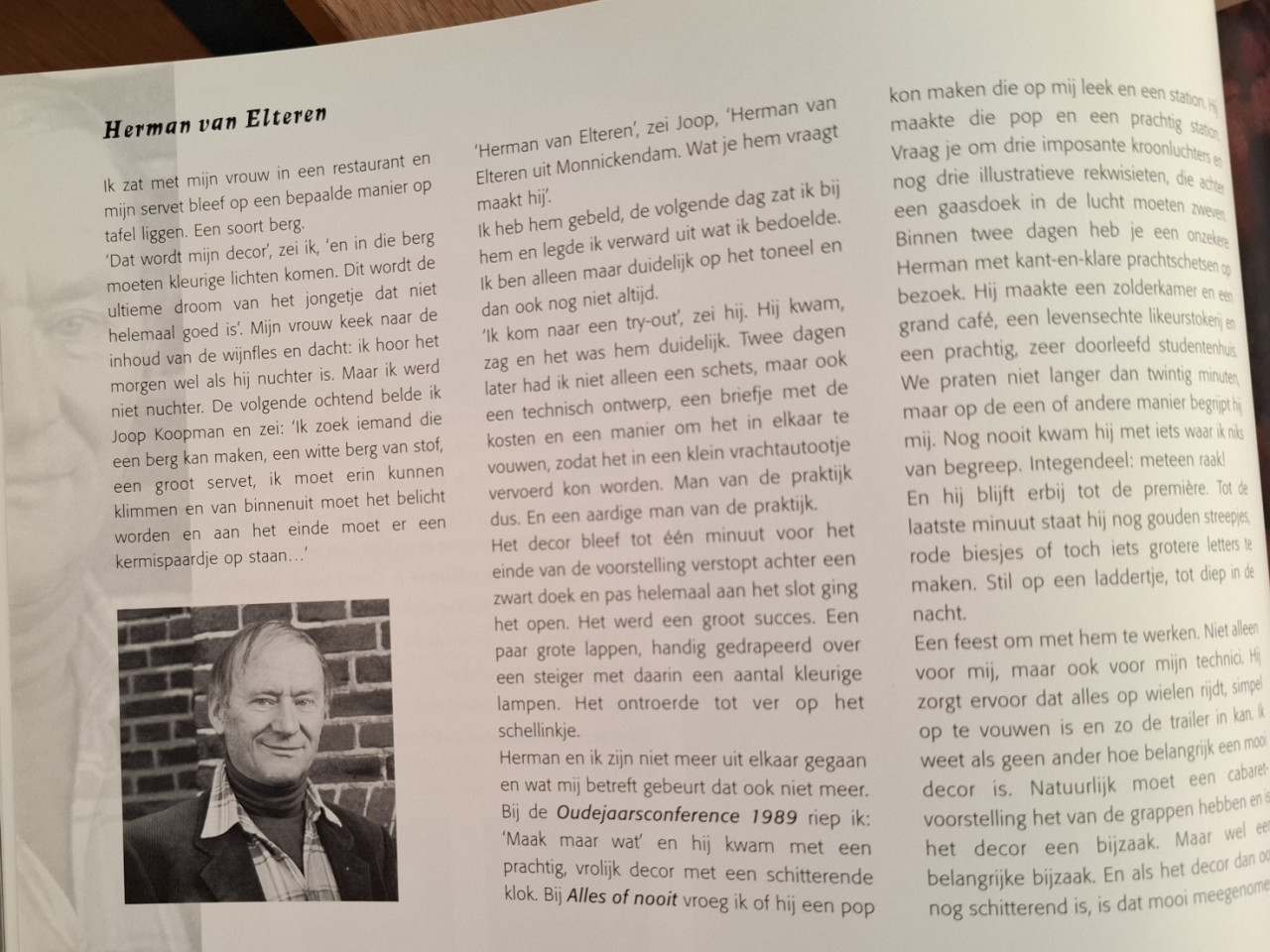 Terugblik, Youp van ’t Hek. Uitg. Thomas Rap/CNR Music, 1999