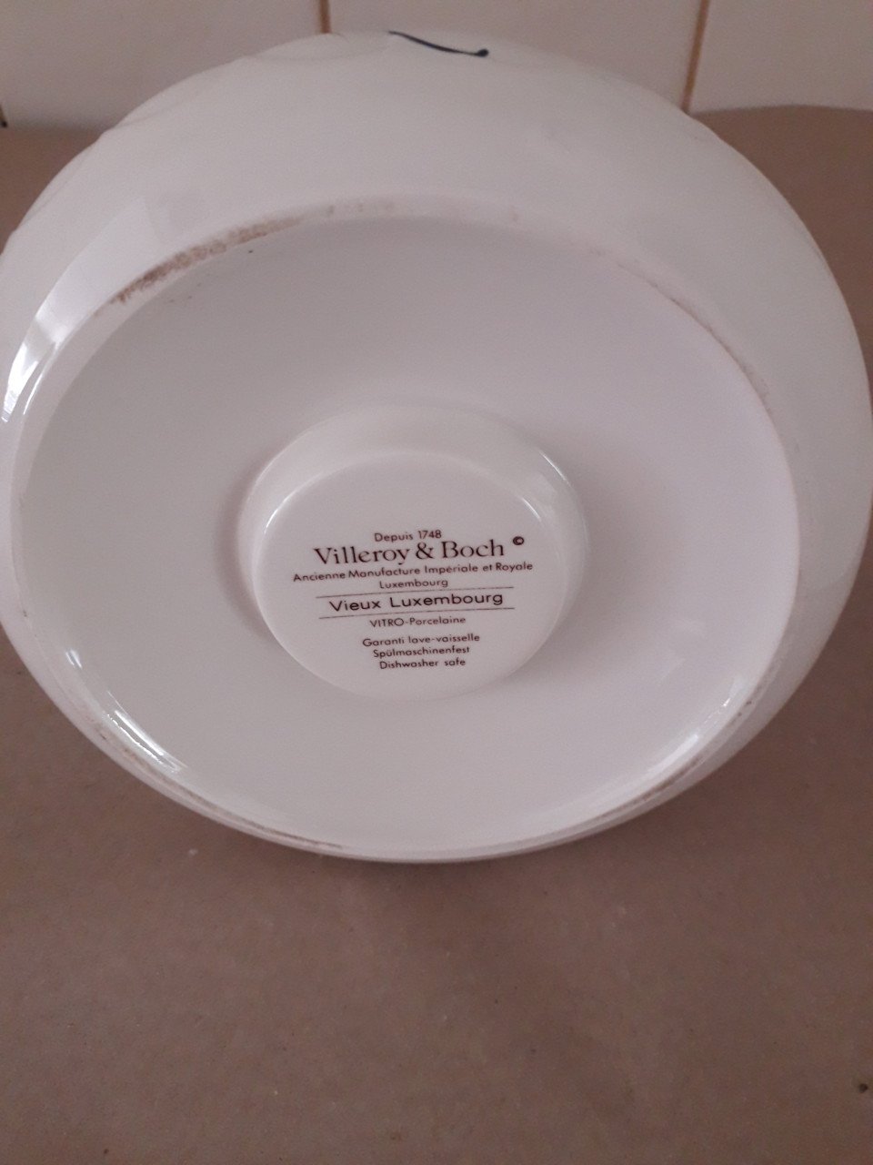 Villeroy en Boch theelicht