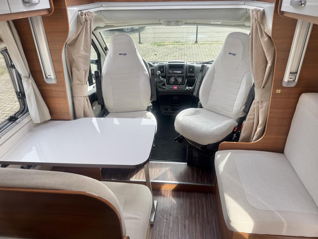 Elnagh Baron 73 (2x lengtebedden, hefbed, Euro 6 , zeer netjes )