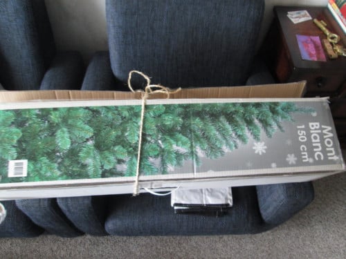 Kunst kerstboom