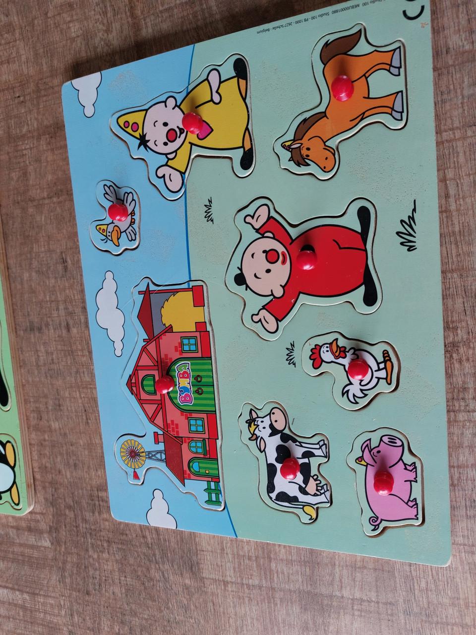 Houten puzzels