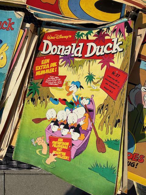 Donald Ducks verschillende jaren variërend ’67 tot ’86