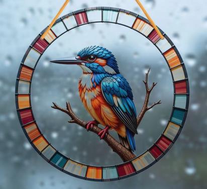 Raamhanger ijsvogel