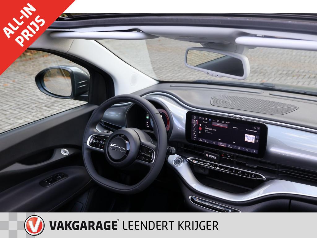 Fiat 500 la prima 42 kwh rijklaarprijs|12 maanden bovag garantie