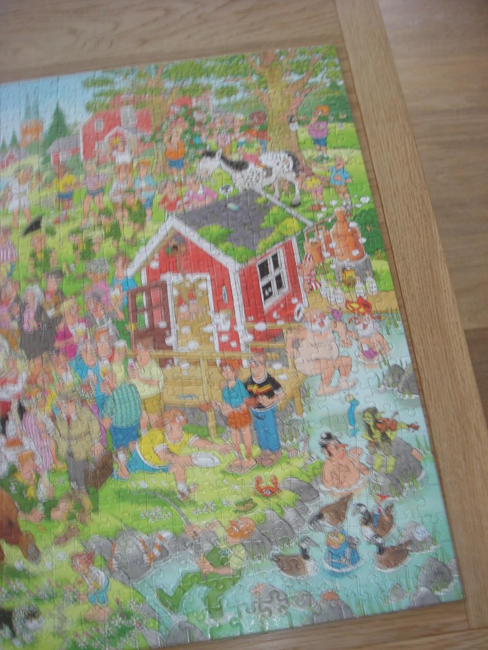 Te koop Complete Jan van Haasteren puzzel Midzomerfeest 1000 stukjes
