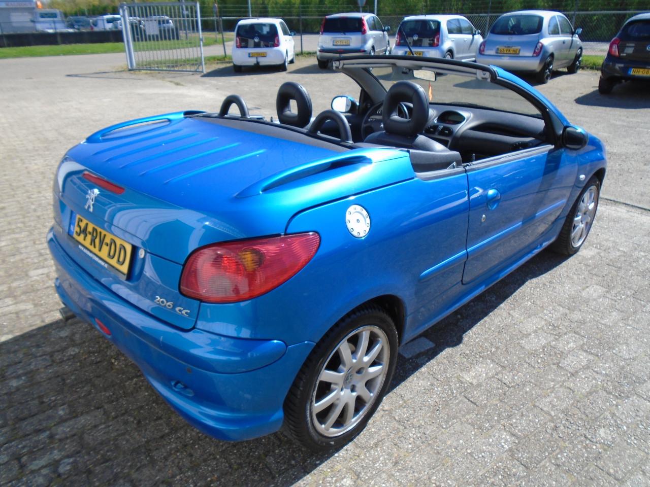 Peugeot 206 CC  LEER/ AIRCO/ AUTOMAAT