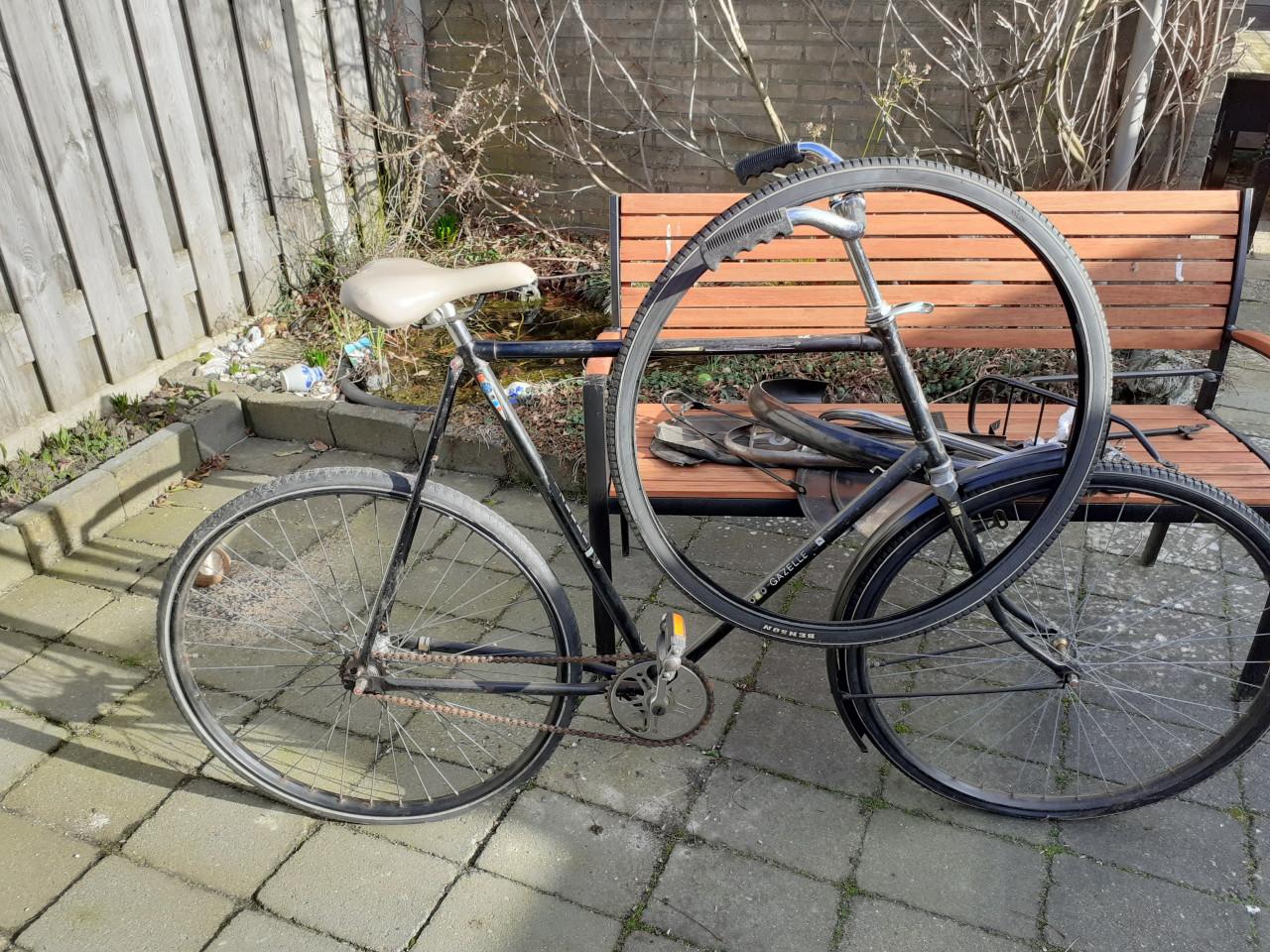 Gratis gazelle herenfiets project