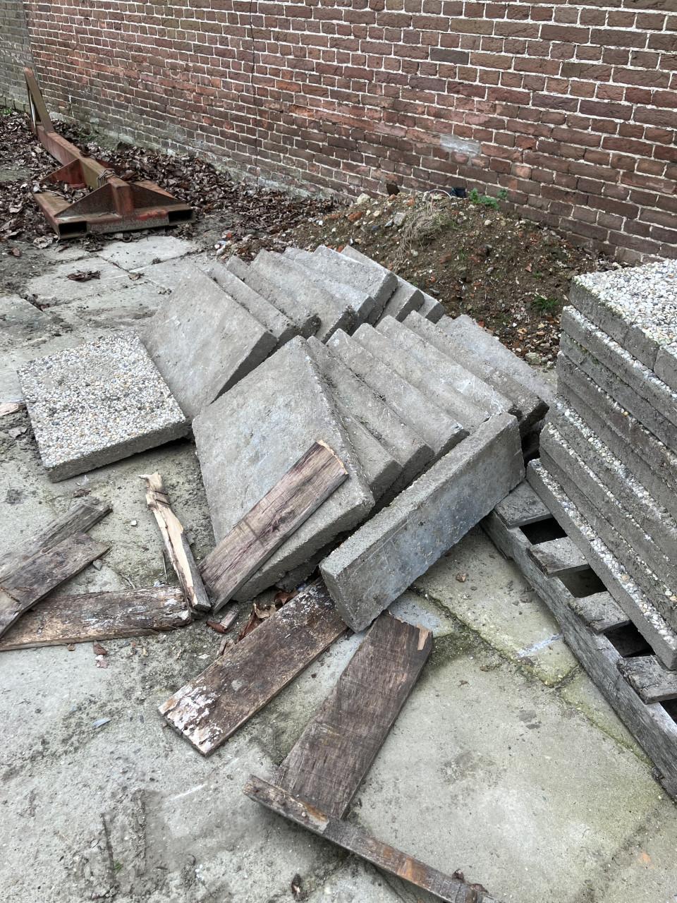 Gewassen grindtegels