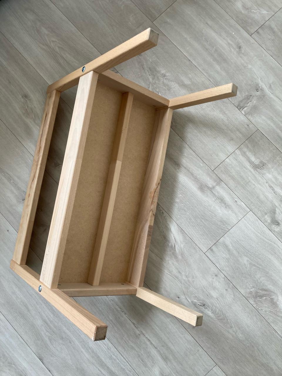 Kinder bankje peuter kleuter hout