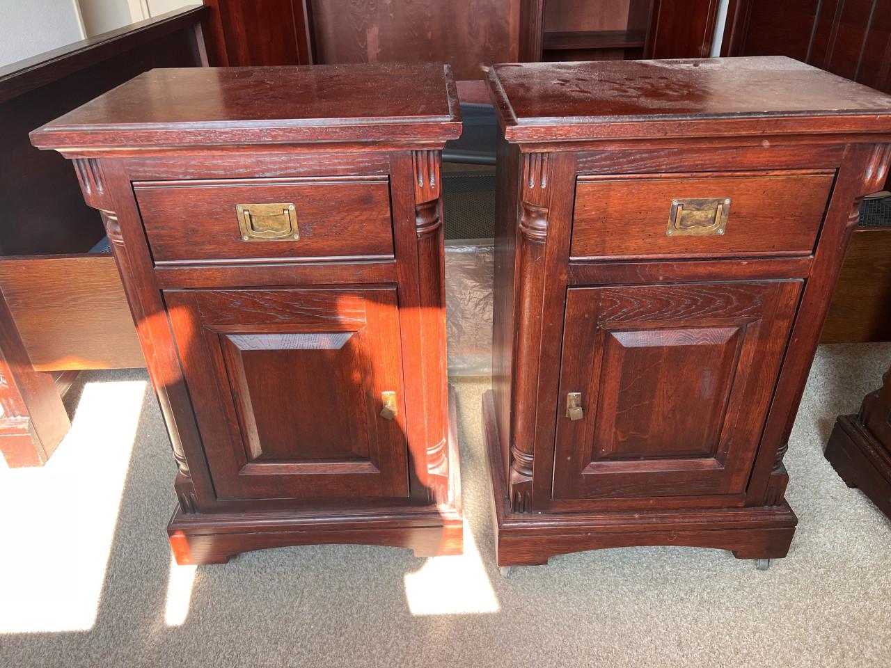 SET kasten en bed + nachtkastjes (evt. ook apart te koop)