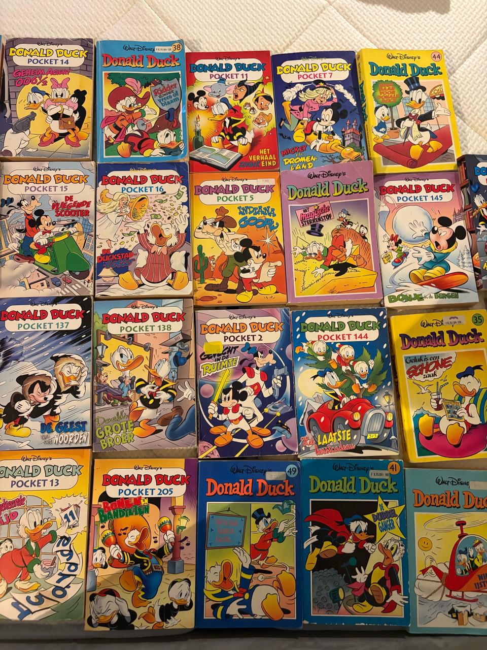 Donald Duck pockets - 34 stuks