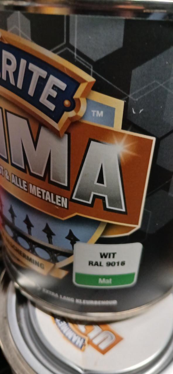 Hammerite metaallak diverse kleuren 0.75ltr