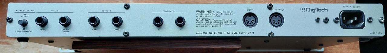 Digitech Digital Signal Processor 128 DSP+ Multi-Simultaneous Effects Proce