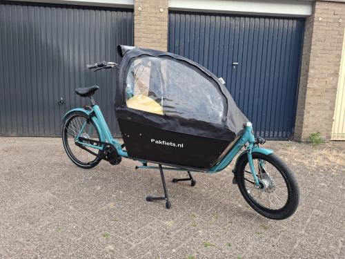 Elektrische Bakfiets.nl cargo long met veel extra's