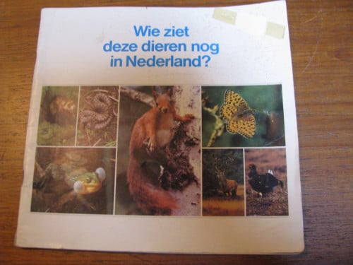 Boekjes van de natuur.