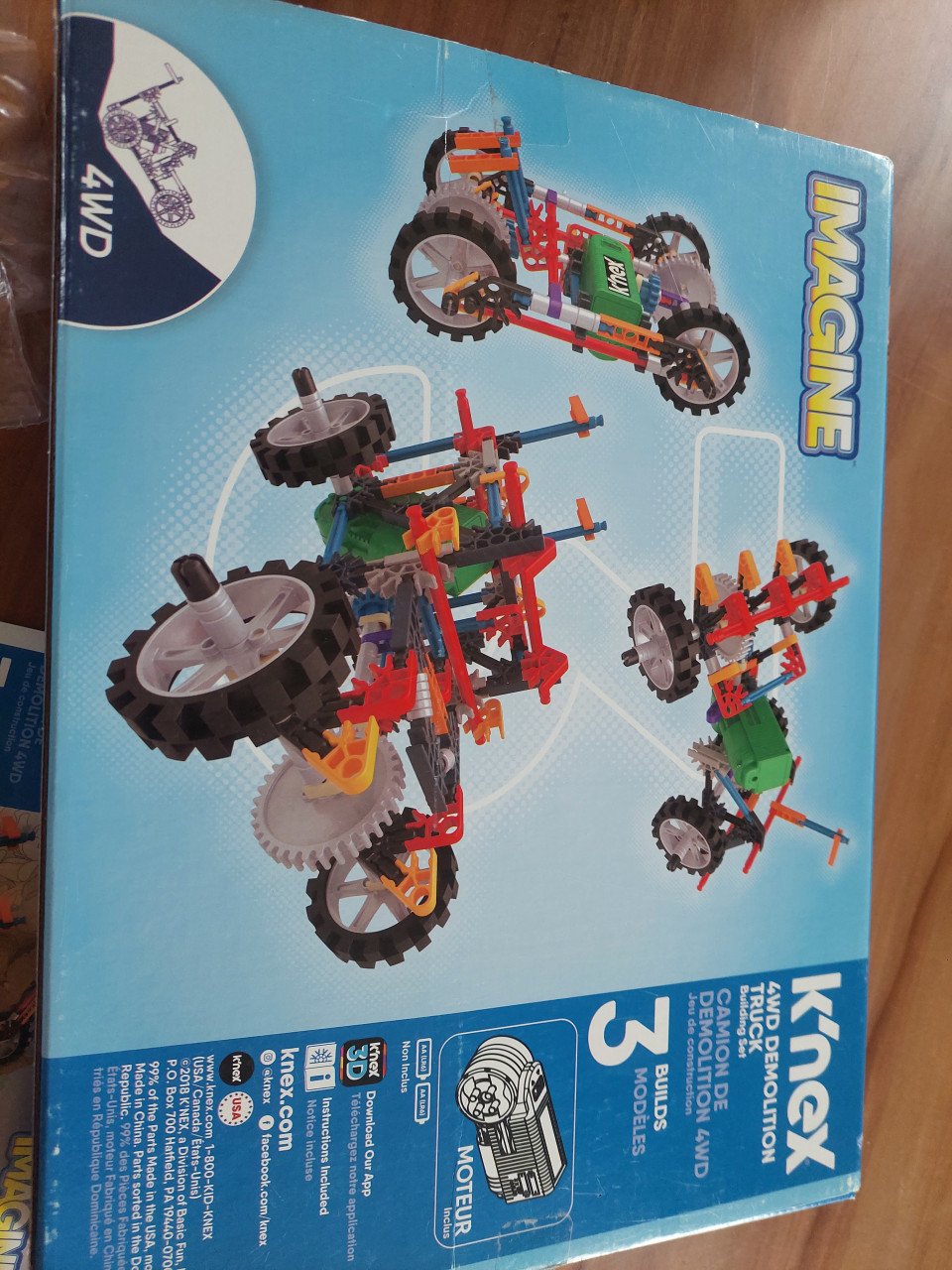 Knex imagine 4wd truck