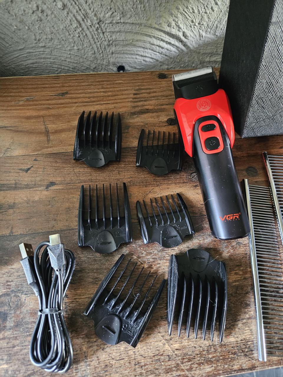 VGR pet professionele krachtige dieren tondeuse silent