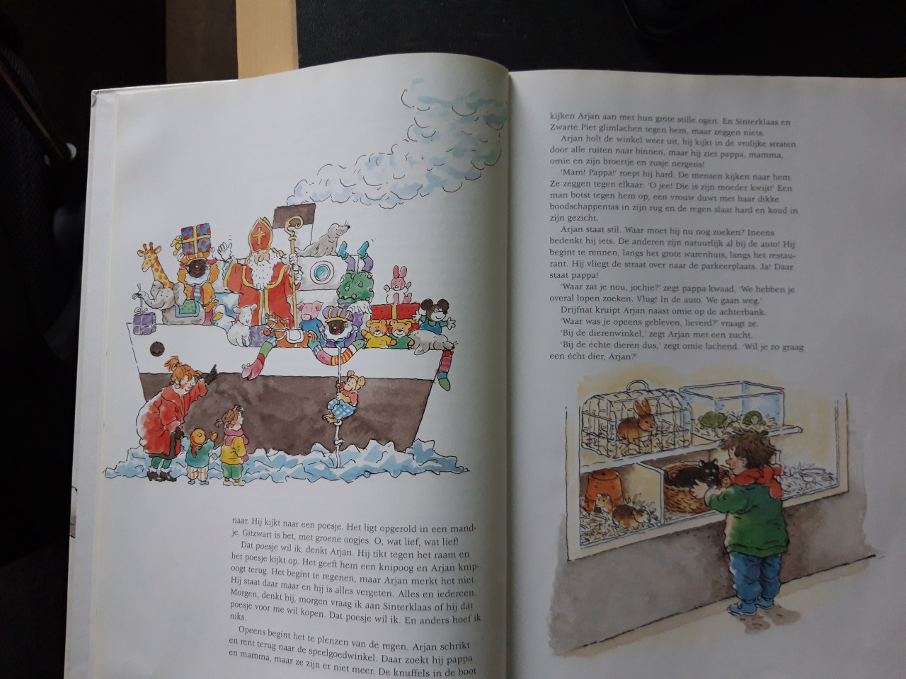 Sinterklaasboek door Anne Takens en Dagmar Stam