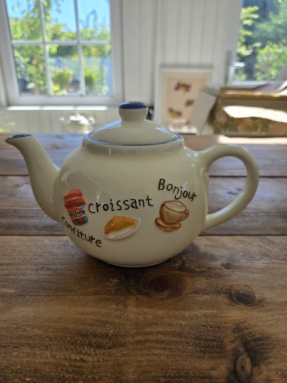 Superschattige theepot