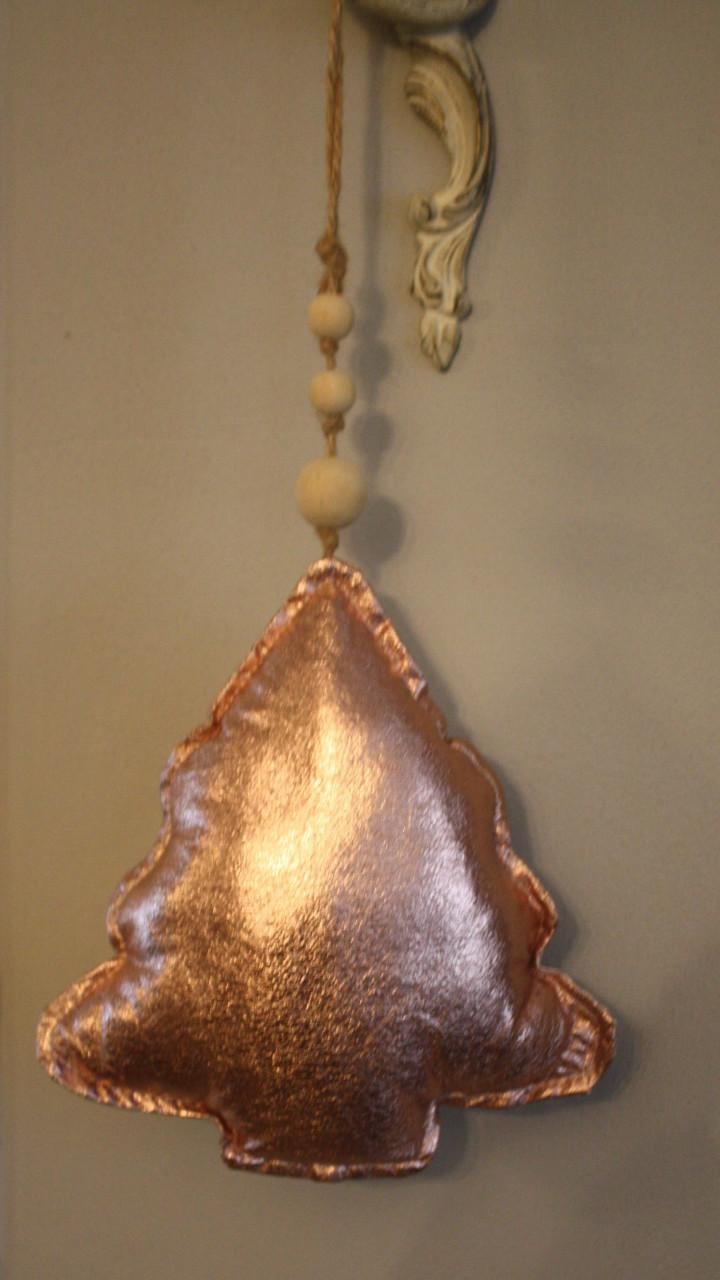 Roze kerstboom hanger